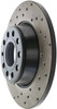 StopTech 06-11 Audi A3 / 06-09 VW GTI Mk V / 05-10 Jetta (Exc Wagon) Drilled Right Rear Rotor