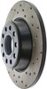 StopTech 06-11 Audi A3 / 06-09 VW GTI Mk V / 05-10 Jetta (Exc Wagon) Drilled Left Rear Rotor