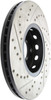 StopTech 96-7/04 Audi A4 / 95-01 A6 / 7/98-05 VW Passat Left Front Slotted and Drilled Rotor