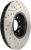 StopTech 96-7/04 Audi A4 / 95-01 A6 / 7/98-05 VW Passat Right Front Slotted and Drilled Rotor