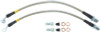StopTech 98-05 Lexus GS300/GS350/GS400/GS430/GS450H Rear Stainless Steel Brake Lines
