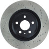 StopTech 12 Audi S4 Rear Left Drilled Rotor