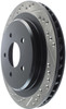 StopTech 97-10 Chevy Corvette Slotted & Drilled Rear Right Rotor