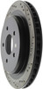 StopTech 97-10 Chevy Corvette Slotted & Drilled Rear Left Rotor