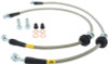 StopTech 08-10 Mitsubishi Lancer Stainless Steel Front Brake Lines