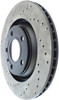 StopTech 04-09 Audi S4 Rear Right Drilled Rotor