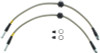 StopTech 09 Audi A4 Sedan / 08-10 A5-S5 Front Stainless Steel Brake Line Kit