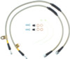 StopTech 00-06 Suburban 2500 2WD / 03-06 4WD / 03-07 Hummer H2 Stainless Steel Front Brake Line Kit