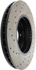 StopTech 11-15 BMW 535i/535xi/ 12-15 640i Front Left Drilled Sport Brake Rotor