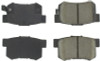 StopTech Performance 08-10 Honda Accord EX/EX-L Coupe / 08-10 LX/LX-P/LX+ Sedan Rear Brake Pads