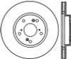 StopTech 06-18 Honda Civic Cryo Drilled Sport Left Front Rotor