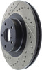 StopTech 02-10 Subaru WRX Slotted & Drilled Right Front Rotor (exc. STi)