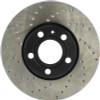 StopTech 96-7/04 Audi A4 / 95-01 A6 / 7/98-05 VW Passat Right Front Drilled Rotor