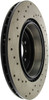 StopTech 07-10 BMW 335i Cross Drilled Left Rear Rotor