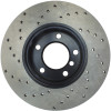StopTech 08-10 BMW 128i Cross Drilled Left Front Rotor