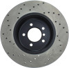 StopTech 04-10 BMW 5-Series & 6-Series Drilled Left Front Rotor