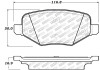StopTech Street Select Brake Pads - Rear 305.13770