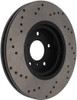 StopTech 08-09 Infiniti EX35 / 05-08 G35 / 09 G37 / 06-09 M35/M45 Drilled Left Front Rotor