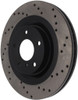 StopTech 08-09 Infiniti EX35 / 05-08 G35 / 09 G37 / 06-09 M35/M45 Drilled Right Front Rotor