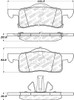 StopTech Street Select Brake Pads - Front/Rear 305.09350