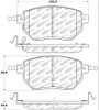 StopTech Street Select Brake Pads - Front/Rear 305.09690