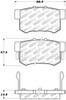StopTech Street Select Brake Pads - Front/Rear 305.05370