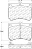 StopTech Street Select Brake Pads - Front/Rear 305.04730