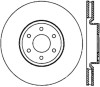 StopTech Sport Slotted (CRYO) 05-18 Nissan Frontier Front Right Slotted Rotor