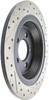 StopTech Sport Drilled & Slotted Rotor - Rear Right 127.61111R