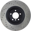 StopTech Sport Cross Drilled Brake Rotor - Rear Left 128.34104R