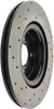 StopTech Sport Cross Drilled Brake Rotor - Front Right 128.34114L