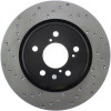 StopTech Sport Cross Drilled Brake Rotor - Front Left 128.40092R