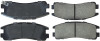 StopTech Sport Brake Pads w/Shims and Hardware - Rear 309.03831