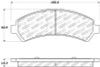 StopTech Sport Brake Pads w/Shims and Hardware - Rear 309.07260