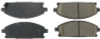 StopTech Sport Brake Pads w/Shims and Hardware - Rear 309.06910
