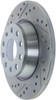 StopTech Select Sport 06-10 Volkswagen Jetta Slotted & Drilled Right Rear Rotor