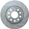 StopTech Select Sport 06-10 Volkswagen Jetta Slotted & Drilled Left Rear Rotor