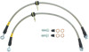 StopTech 06-14 Honda Ridgeline Stainless Steel Front Brake lines