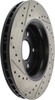 StopTech 11-12 Dodge Durango Sport Drilled & Slotted Front Passenger-Side Brake Rotor