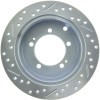 StopTech Select Sport Drilled & Slotted Rotor - Rear Left