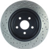 StopTech 12-15 Jeep Cherokee SRT8 Sport Slotted & Drilled Rear Driver Side Brake Rotor