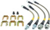 StopTech 91-99 Mitsubishi 3000GT Stainless Steel Rear Brake Lines