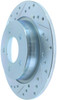 StopTech Select Sport 09-13 Mazda 3 Slotted & Drilled Right Rear Brake Rotor