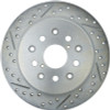 StopTech 01-05 Lexus IS300 / 02-10 Lexus SC430 Sport Slotted & Drilled Rear Right Brake Rotor
