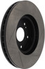 StopTech Power Slot Slotted 99-08 Acura TL (STD Caliper) / 01-03 CL / 04-09 TSX Front Right Rotor