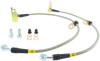 StopTech 11-15 Honda CR-Z / 09-14 Honda Fit Stainless Steel Front Brake Lines