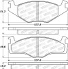 StopTech 85-93 Volkswagen Cabriolet Street Performance Front Brake Pads
