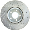 StopTech 07-13 Mazdaspeed3 Sport Slotted & Drilled Front Right Rotor