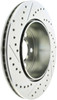 StopTech Select Sport 2011-2012 Dodge Challenger RT Drilled and Slotted Rear Left Brake Rotor