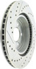StopTech Select Sport 10-14 Dodge Challenger Drilled and Slotted Front Left Brake Rotor